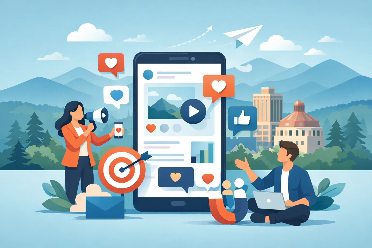 Social Media Marketing Asheville Brands Need